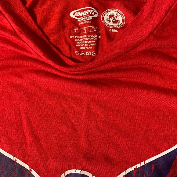 Washington Capitols Sleep Shirt - Picture 2 of 2